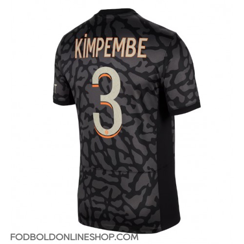Paris Saint-Germain Presnel Kimpembe #3 Tredjetrøje 2023-24 Kortærmet